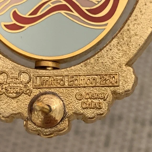 Disney Princess Aurora Frame Spinner Disney Shopping Pin Sleeping Beauty LE250 - Picture 10 of 11